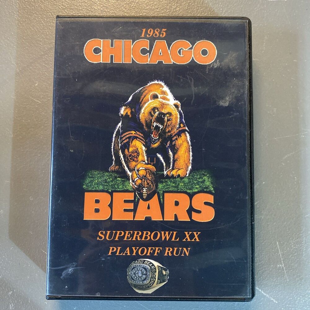NFL Series 1985 Chicago Bears DVD Set Super Bowl XX Playoff Run